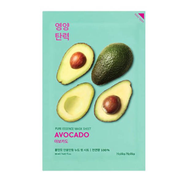 Pure Essence Mask Sheet, Avocado Holika Holika 24skin