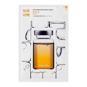 Skin Rescuer Mask Sheet - Vita C, 20ml - Holika Holika