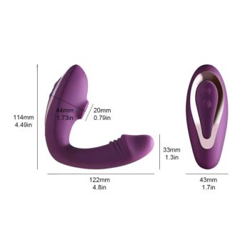Kiss Me Baby, G-spot and Clitoral vibrator, purple - Lovely - Image 2