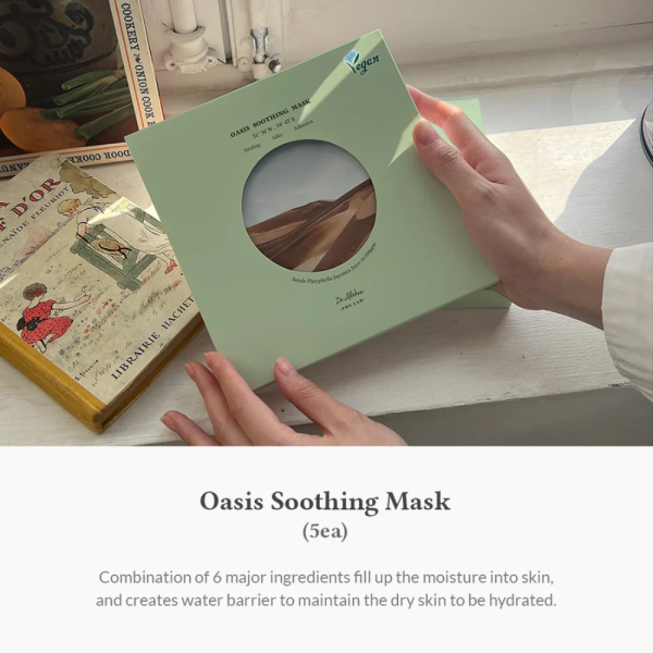 Oasis Soothing Mask (rose of jericho), 27g - Dr. Althea - Image 7