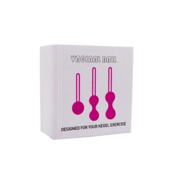 Pink Kegel Balls for pelvic muscle strengthening - Lovely - Image 2
