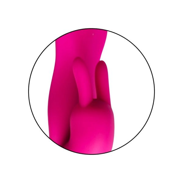 Rabbit Vibrator, G-spot and Clitoral vibrator, pink - Lovely - Image 2