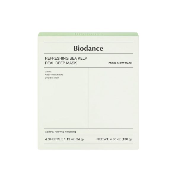 Refreshing Sea Kelp Real Deep Mask, 34g - Biodance - Image 9
