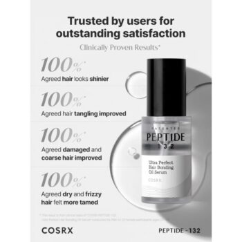 PEPTIDE-132 Ultra Perfect Hair Bonding Oil Serum, 28ml - COSRX - Image 5